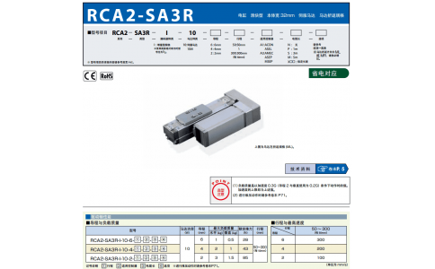 日本IAI艾衛艾 電缸RCA2-SA3R-I-10-4