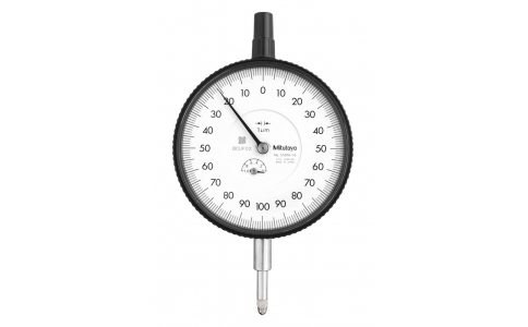 3109A-10 大千分表 mitutoyo三豐 直徑 0.01 mm 測量范圍 1 mm 中 2 指針 連續刻度