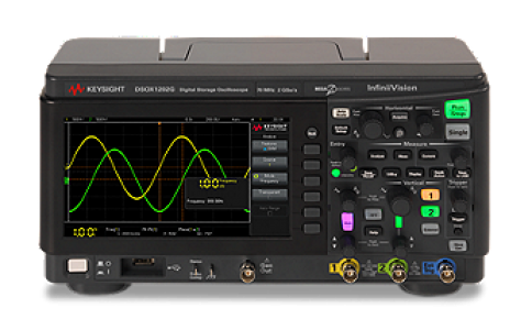 DSOX1202G 示波器：70 100 200 MHz，2 個(gè)模擬通道，內置波形發(fā)生器是德科技Keysight