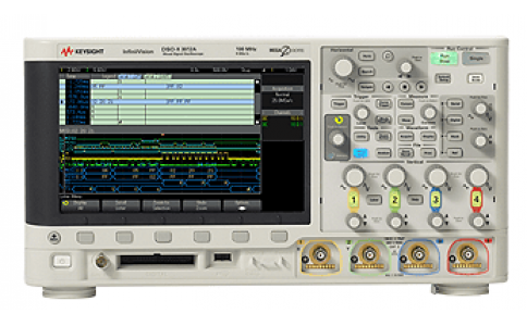 DSOX3012A 示波器：100 MHz，2 通道是德科技Keysight