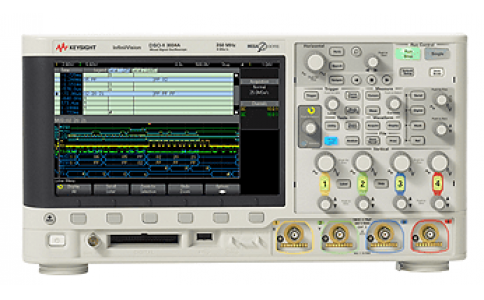 DSOX3034A 示波器：350 MHz，4 通道是德科技Keysight