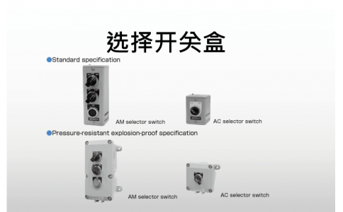 NIRECO尼利可控制器選擇開(kāi)關(guān)盒