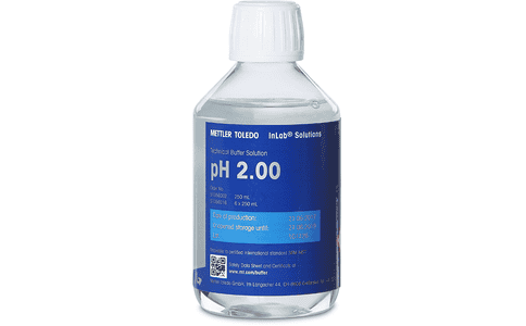 Mettler Toledo緩沖液Technical pH 2.00 250mL